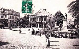 2989- Bone - Place du Theatre - 1912